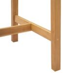 Bar Table Natural 150 x 75 x 105 cm Solid Teak Wood