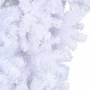 Artificial Christmas Tree with Stand White 120 cm PVC and Steel