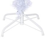 Artificial Christmas Tree with Stand White 120 cm PVC and Steel