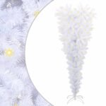 Artificial Christmas Tree with Stand White 120 cm PVC and Steel