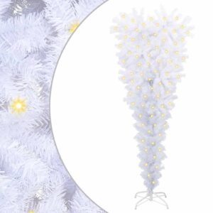 Artificial Christmas Tree with Stand White 120 cm PVC and Steel