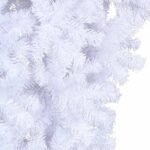 Artificial Christmas Tree with Stand White 150 cm PVC and Steel