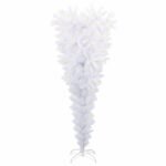 Artificial Christmas Tree with Stand White 150 cm PVC and Steel
