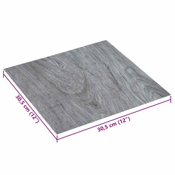 Self-adhesive Flooring Planks 30.5 x 30.5 cm 20 pcs PVC