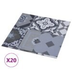 Self-adhesive Flooring Planks 30.5 x 30.5 cm 20 pcs PVC