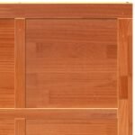 Barn Door Wax brown 100 x 2,5 x 208 cm Solid Pine Wood