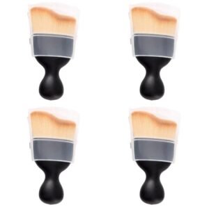 4pcs Car Interior Cleaning Tool Set Crevice Brush Dust Remover for Detailing