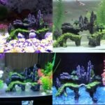 Aquarium Decoration Rock Cave Stone Ornament Fish Tank Mountain View Decor